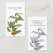 コーヒープラントバリスタカフェスペシャリスト 名刺 (正面/裏面)