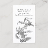 コーヒープラントバリスタカフェスペシャリスト 名刺 (裏面)