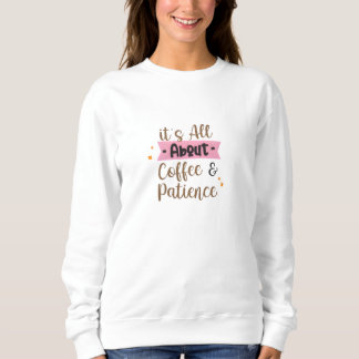 コーヒープリントTシャツスウェットシャツ スウェットシャツ