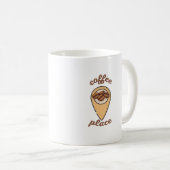 コーヒープレイノート コーヒーマグカップ (正面右)
