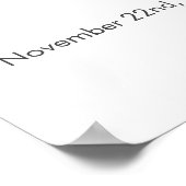 コーヒーベビーシャワーへようこそ – ベビーは24x36 ポスター (角)