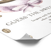 コーヒーベビーシャワー甘い混乱を推測 ポスター (角)