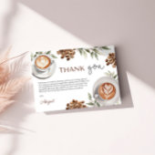 コーヒーベビーシャワー – ベビーが醸造してくれてありがとう サンキューカード