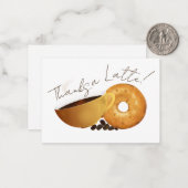 コーヒーベーゲルサンキュー ノートカード (正面/裏面インサイチュ)
