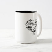 コーヒーペアカップ ツートーンマグカップ (正面右)