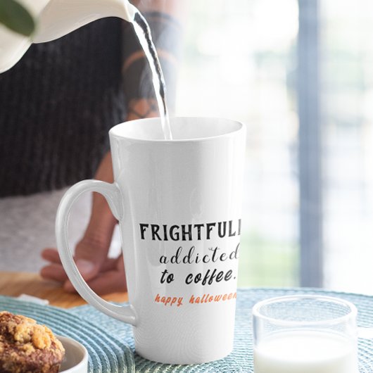 コーヒーホワイトハロウィン中毒である カフェラテマグ