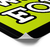 コーヒーポスターのために殺す ポスター (角)