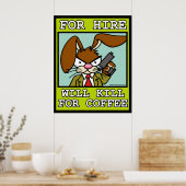 コーヒーポスターのために殺す ポスター (キッチン)