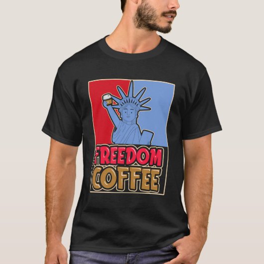 コーヒーポスターカフェバリスタロースター – Coffee 4Th Of Tシャツ (正面)