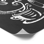 コーヒーポスタープリントギフトあなたが必要とするすべては愛 ポスター (角)