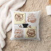 コーヒーポスター クッション (ブランケット)