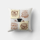 コーヒーポスター クッション (裏面)