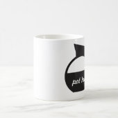コーヒーポットおもしろいポットヘッドマグ コーヒーマグカップ (中央)