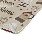 コーヒーポットおよびコップ カッティングボード (角)