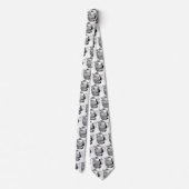 コーヒーポットのカフェのカプチーノのエスプレッソジャワKaffe ネクタイ (裏面)