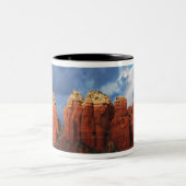 コーヒーポットの石のマグのRaul ツートーンマグカップ (中央)