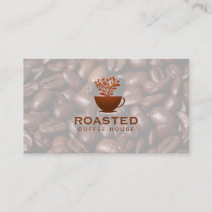 コーヒーポットコーヒー豆 Barista 名刺