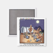 コーヒーポットジェニー マグネット (正面/裏面)