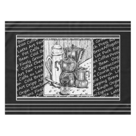 コーヒーポットテーブルクロス テーブルクロス