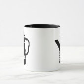 コーヒーポットヘッド – コーヒおもしろいーコンボマグカップ コーヒーマグカップ (中央)