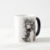 コーヒーポットヘッド – コーヒおもしろいーコンボマグカップ モーフィングマグカップ (正面右)