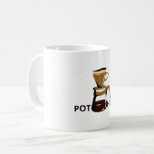 コーヒーポットヘッド コーヒーマグカップ (正面左)