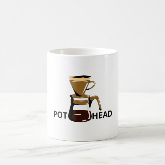 コーヒーポットヘッド コーヒーマグカップ (中央)