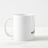 コーヒーポットヘッド コーヒーマグカップ (左)