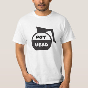 コーヒーポットヘッド Tシャツ