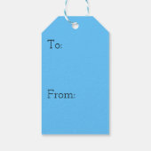 コーヒーポットロックII (セドナ・アリゾナ) ギフトタグ (裏面)