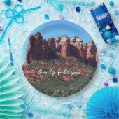 コーヒーポットロックII (セドナ・アリゾナ) ペーパープレート (パーティー)