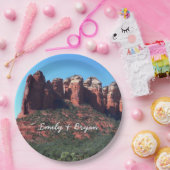 コーヒーポットロックII (セドナ・アリゾナ) ペーパープレート (パーティー)