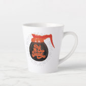 コーヒーポット頭ラテマグカップ カフェラテマグ (右)