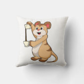 コーヒーポット&コーヒー.PNGとメルカート クッション (裏面)