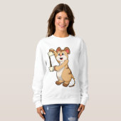 コーヒーポット&コーヒー.PNGとメルカート スウェットシャツ (正面フル)