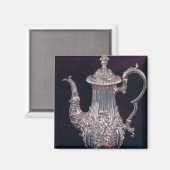 コーヒーポット：ジョン・ワトソン、シェフィールド、1818 マグネット (正面/裏面)