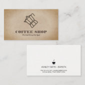 コーヒーポット 名刺 (正面/裏面)