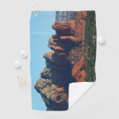 コーヒーポットRock Iのセドナ・アリゾナ ゴルフタオル (インサイチュ)