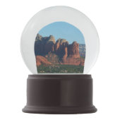 コーヒーポットRock Iのセドナ・アリゾナ スノーグローブ (裏面)