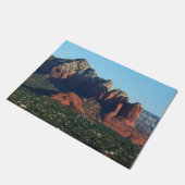 コーヒーポットRock Iのセドナ・アリゾナ ドアマット (アングル)