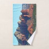 コーヒーポットRock Iのセドナ・アリゾナ ハンドタオル (ハンドタオル)