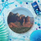 コーヒーポットRock Iのセドナ・アリゾナ ペーパープレート (パーティー)