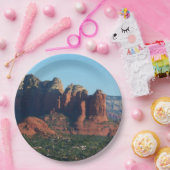 コーヒーポットRock Iのセドナ・アリゾナ ペーパープレート (パーティー)