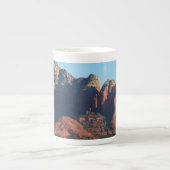 コーヒーポットRock Iのセドナ・アリゾナ ボーンチャイナマグカップ (正面)