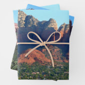 コーヒーポットRock Iのセドナ・アリゾナ ラッピングペーパーシート (インサイチュ)