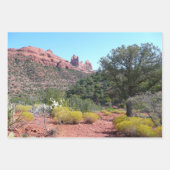 コーヒーポットRock Iのセドナ・アリゾナ ラッピングペーパーシート (正面3)