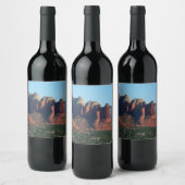 コーヒーポットRock Iのセドナ・アリゾナ ワインラベル (ボトル)