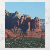 コーヒーポットRock Iのセドナ・アリゾナ ワインラベル (シングルラベル)