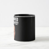 コーヒーマおもしろいグをポンで飲んだジョー・バイデン氏 マグカップ (中央)