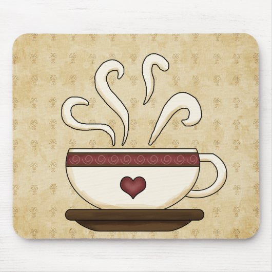 コーヒーマウスパッド マウスパッド (正面)